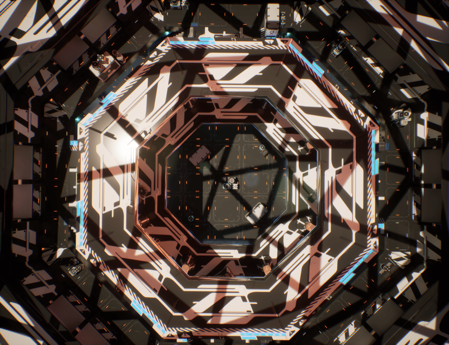 Screenshot areny Cybermetal, ujęcie 02